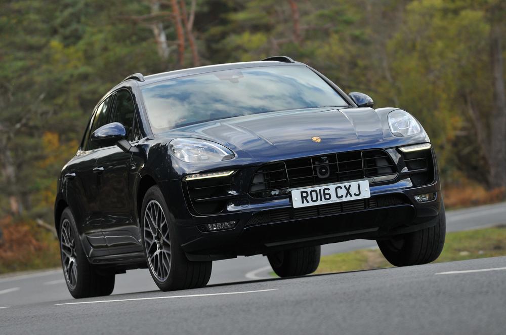 Used Porsche Macan 2014-present front cornering blue