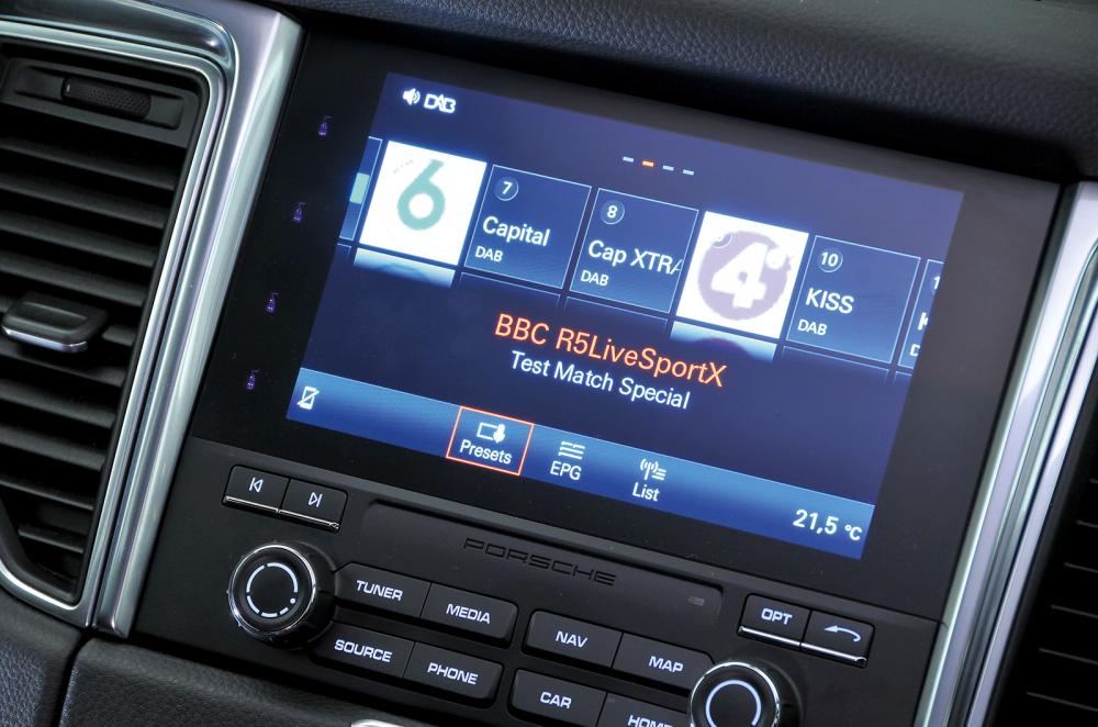 Used Porsche Macan 2014-present infotainment system