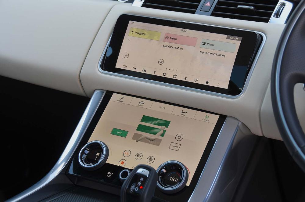 Used Range Rover Sport 2013-2022 touchscreen infotainment