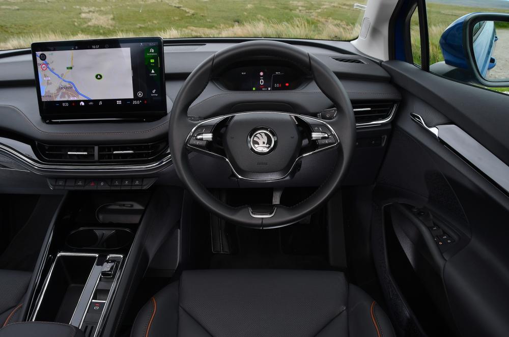 Used Skoda Enyaq 2021-present interior dashboard