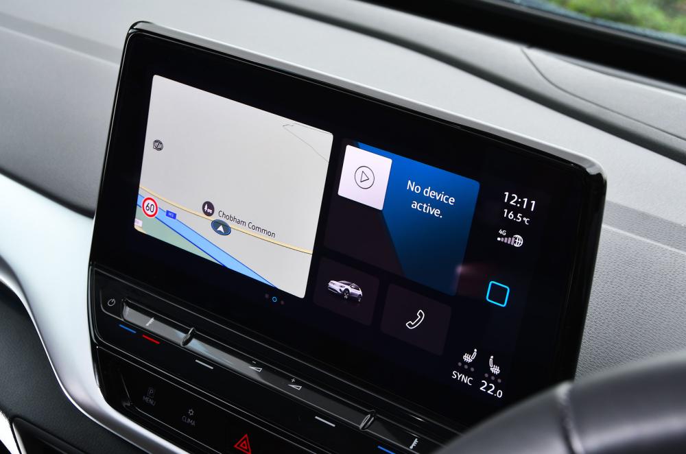 Used Volkswagen ID 4 2021-present touchscreen infotainment