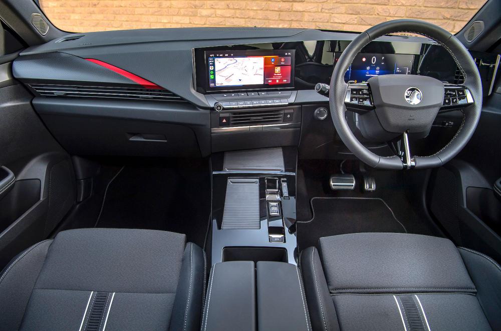 Vauxhall Astra interior dashboard