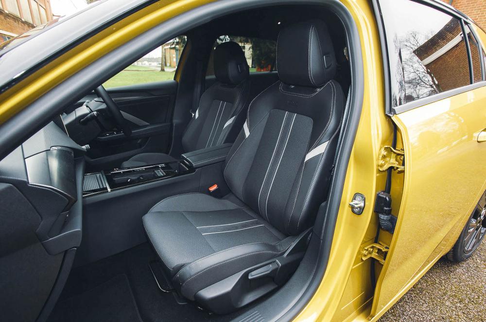 Vauxhall Astra Electric front seats