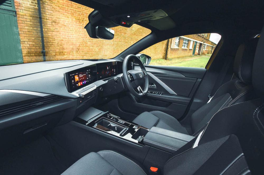 Vauxhall Astra Electric front seats