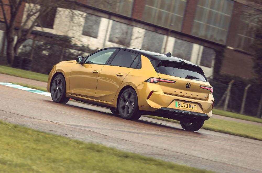 Vauxhall Astra Electric rear cornering