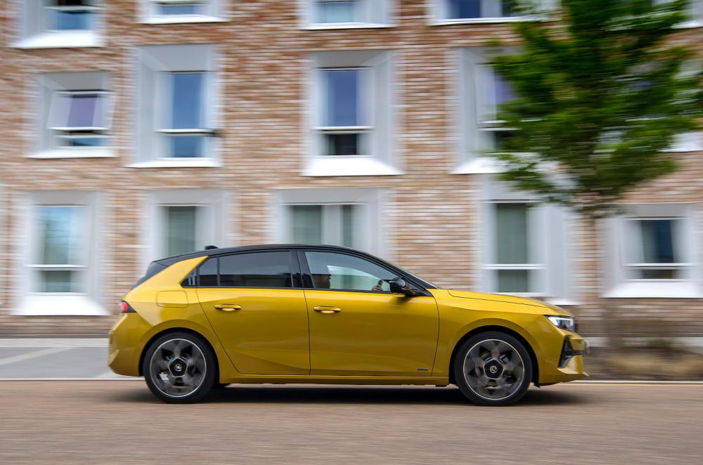 Vauxhall Astra right driving