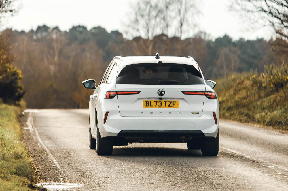 Vauxhall Astra Sports Tourer rear driving