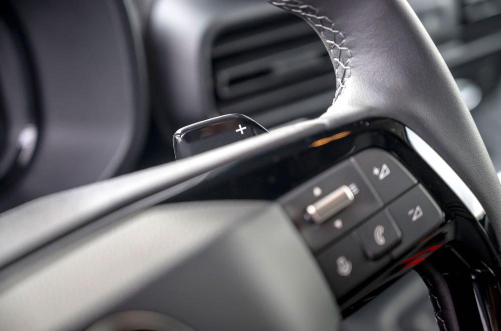 Vauxhall Combo Cargo XL steering wheel detail