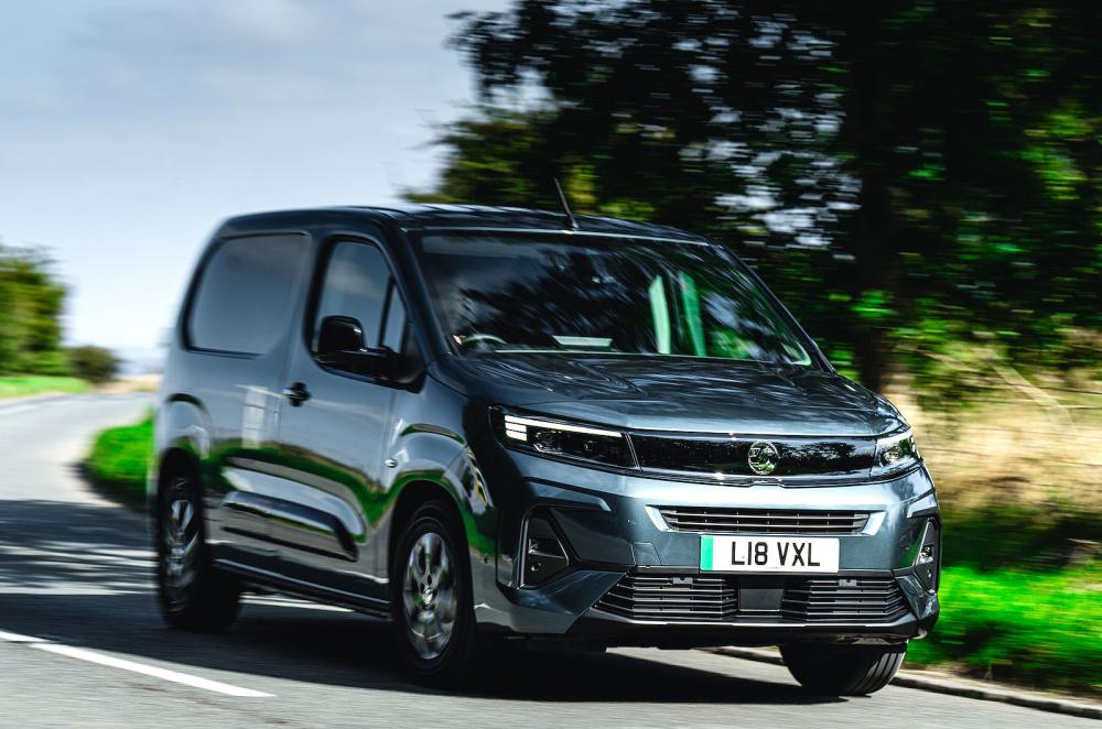 Vauxhall Combo Electric front cornering