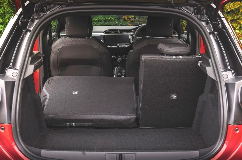 Vauxhall Corsa boot