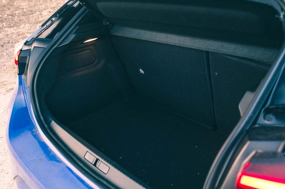 Vauxhall Corsa boot