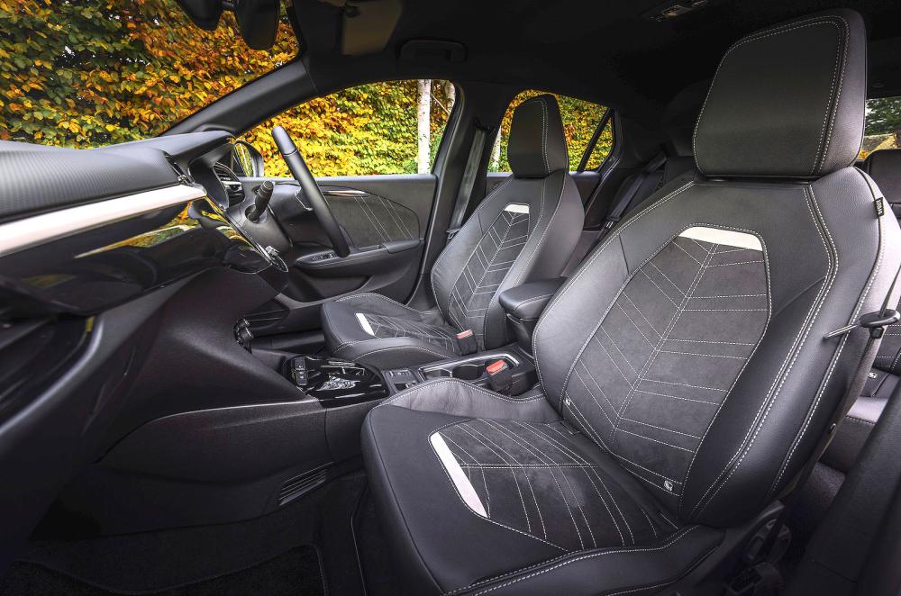 Vauxhall Corsa Electric interior front seats
