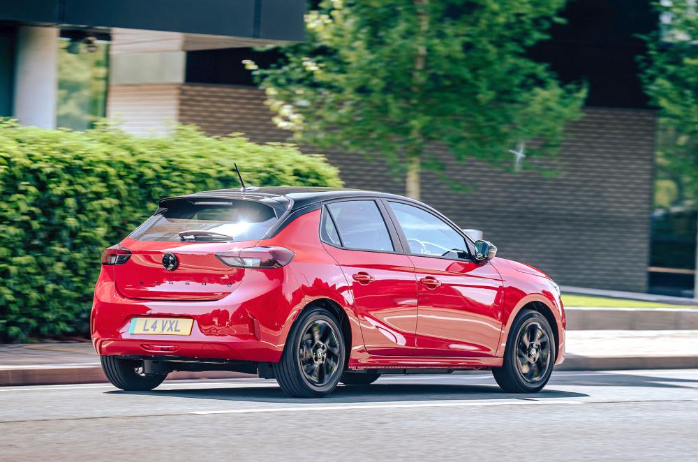 Vauxhall Corsa Electric rear right driving