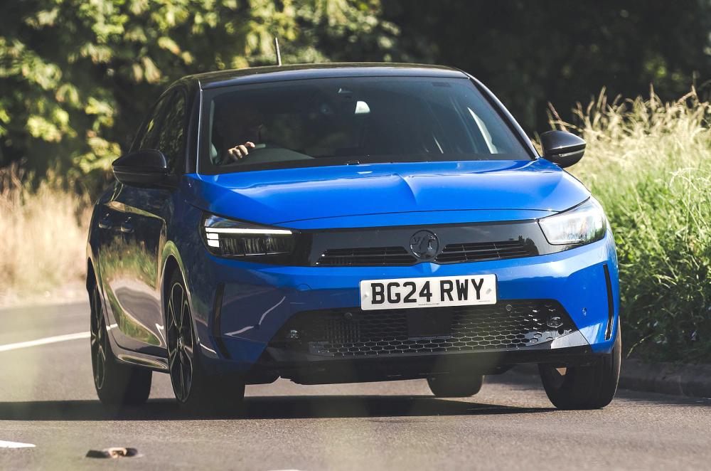 Vauxhall Corsa front cornering