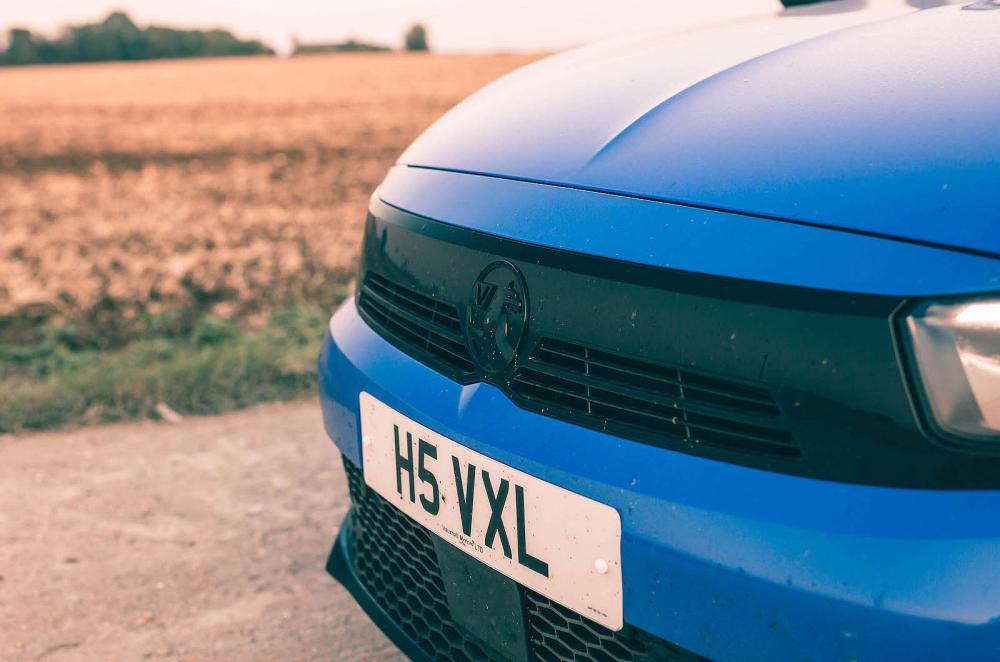 Vauxhall Corsa front detail