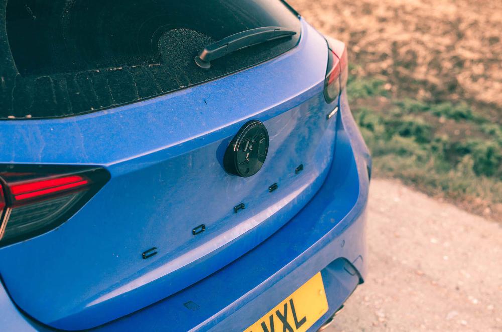 Vauxhall Corsa rear detail