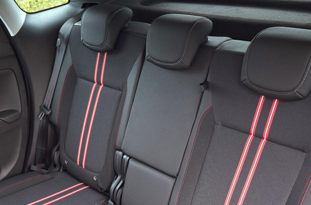 Vauxhall Crossland back seats