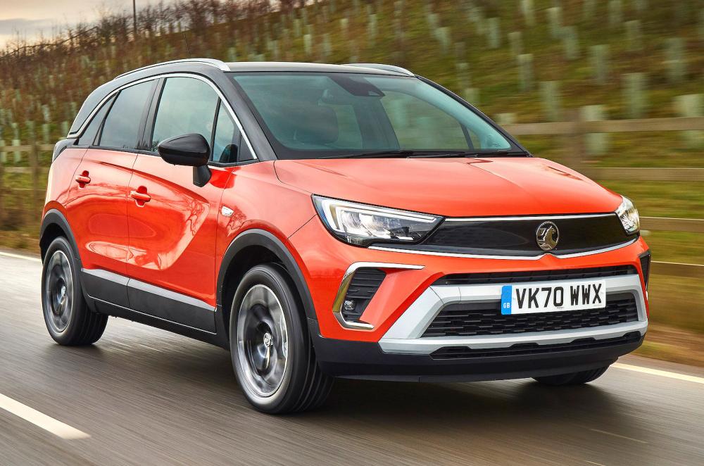 Vauxhall Crossland front right driving