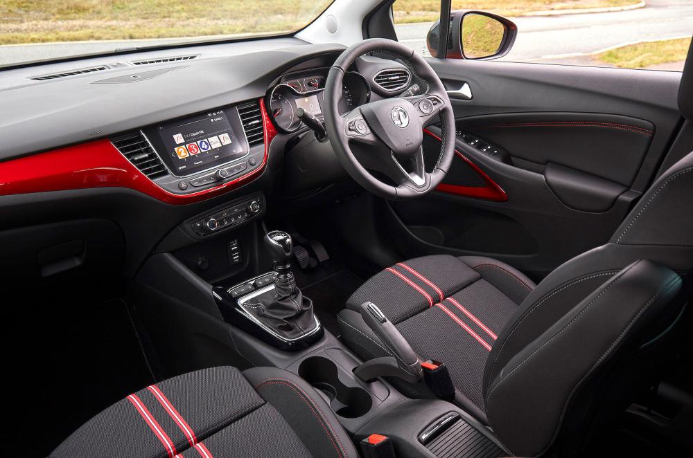 Vauxhall Crossland front seats