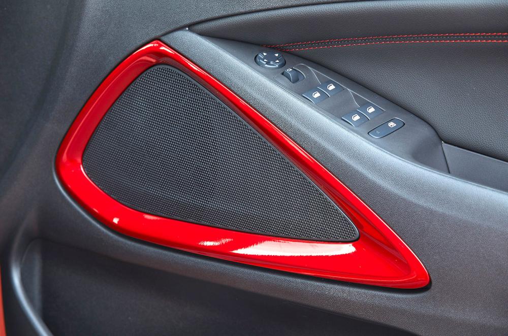 Vauxhall Crossland interior detail