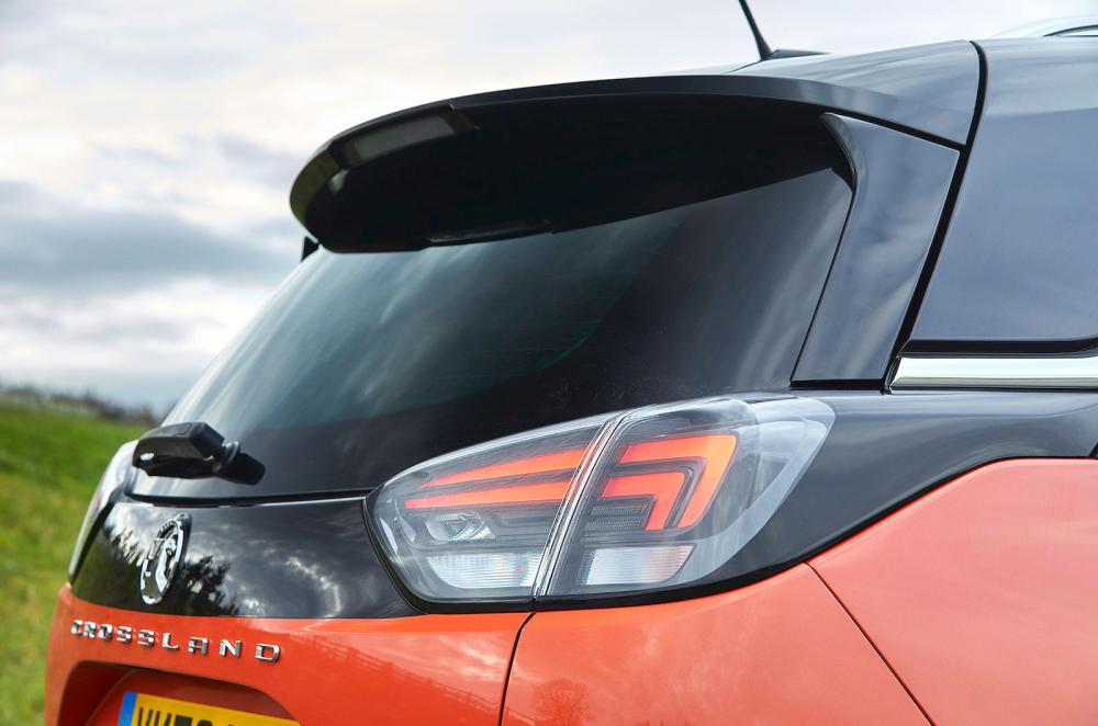 Vauxhall Crossland rear detail