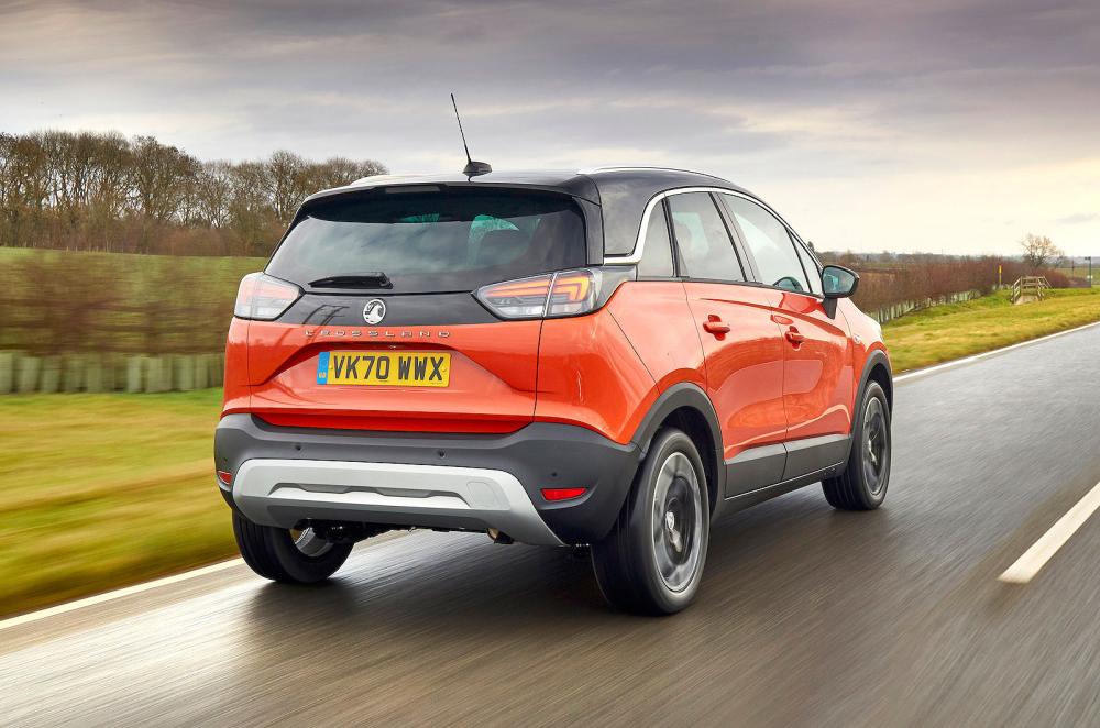 Vauxhall Crossland rear right driving