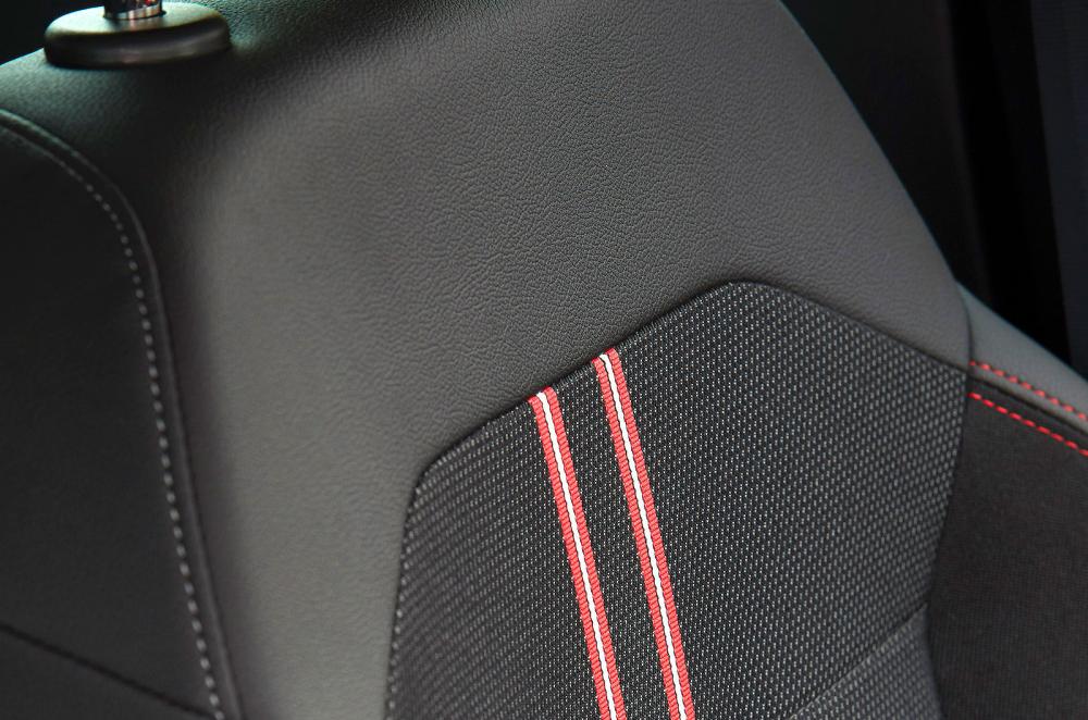 Vauxhall Crossland seat detail