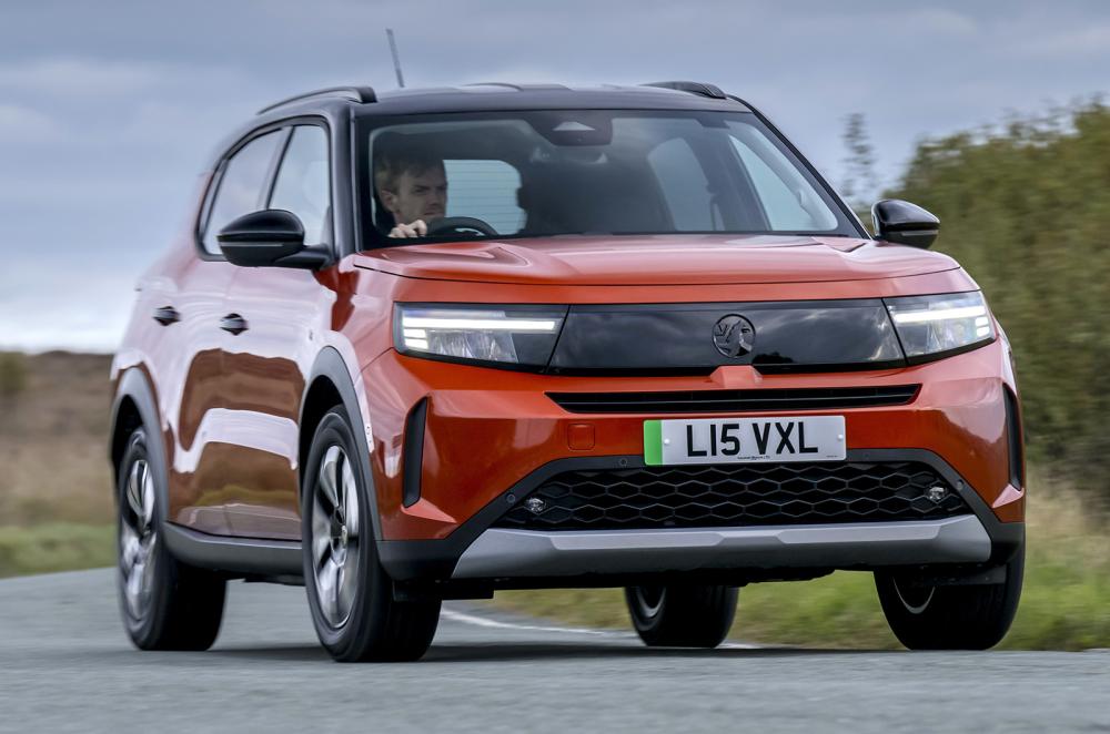 Vauxhall Frontera Electric front cornering