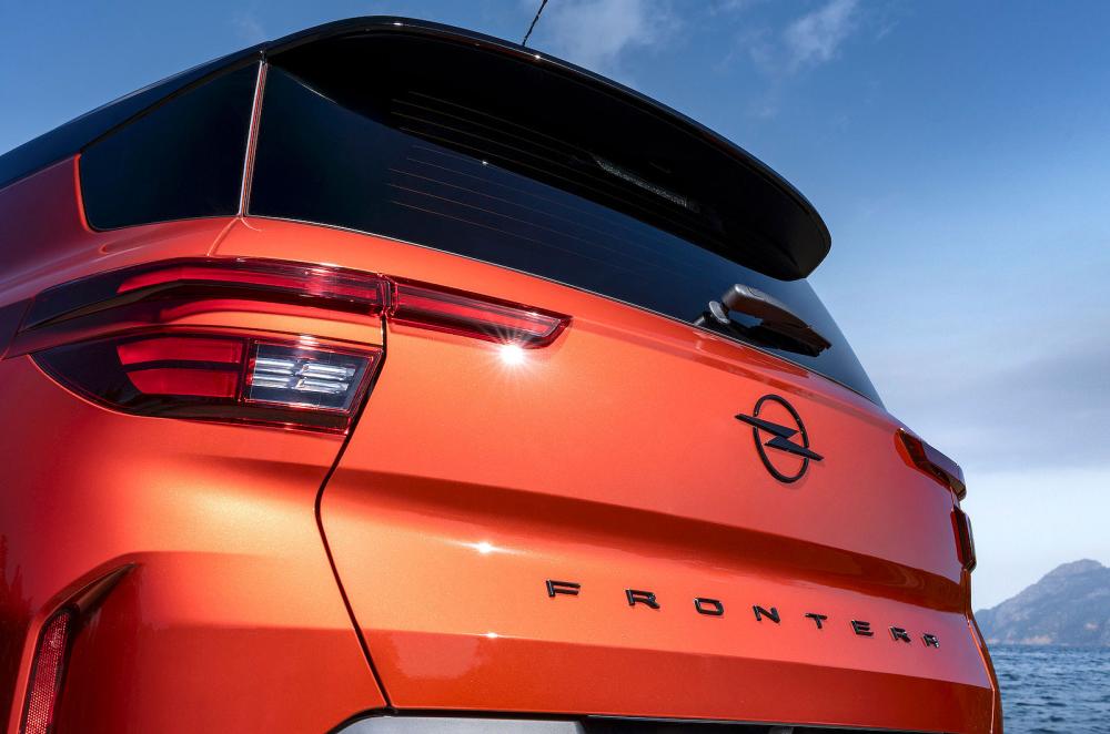 Vauxhall Frontera Electric rear detail
