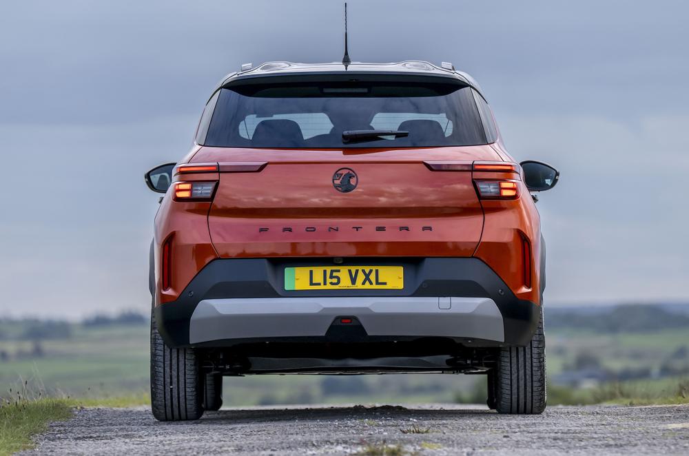 Vauxhall Frontera Electric static rear
