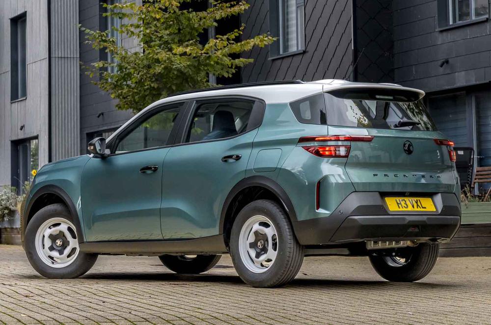 Vauxhall Frontera static rear left