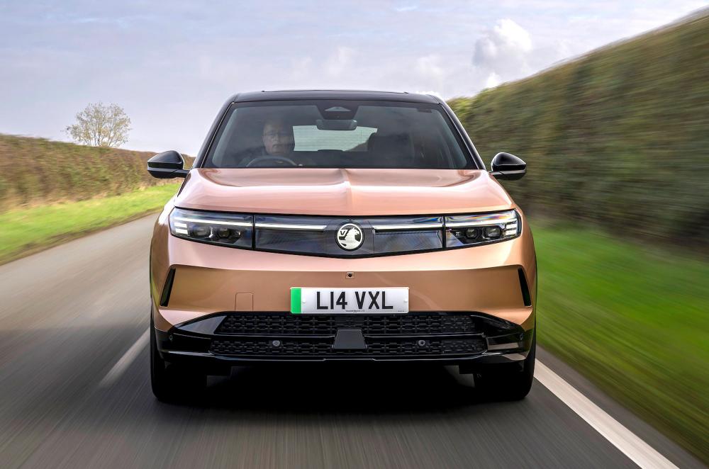 Vauxhall Grandland Electric front driving