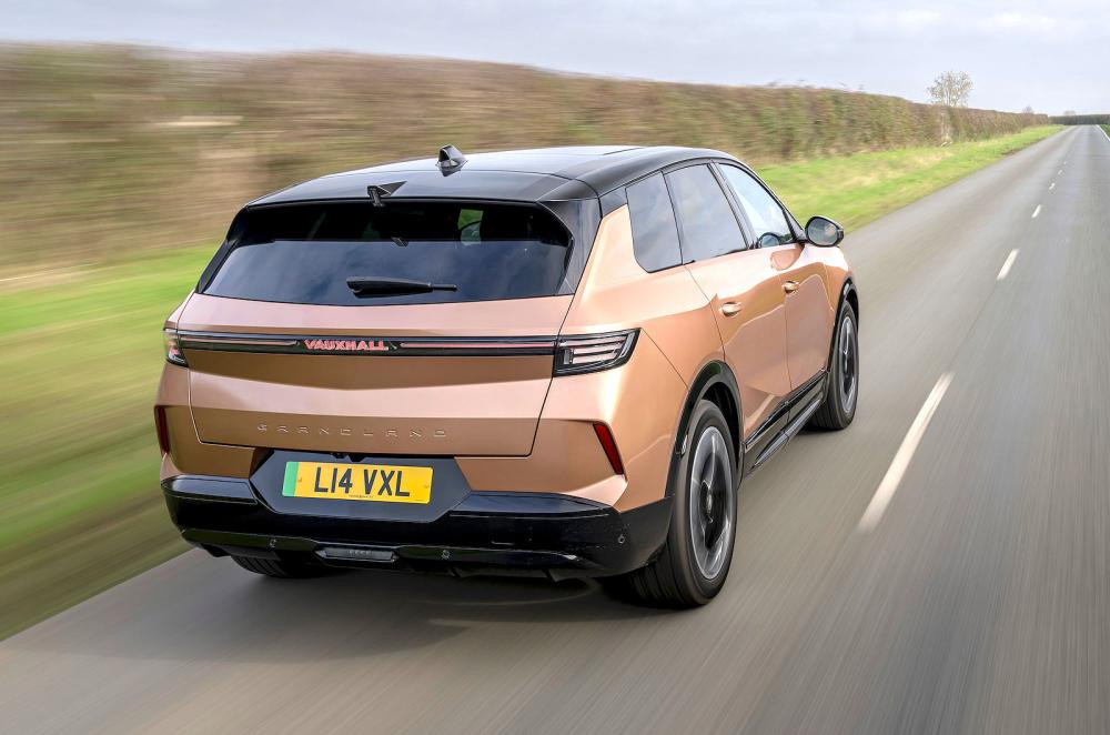 Vauxhall Grandland Electric rear right driving