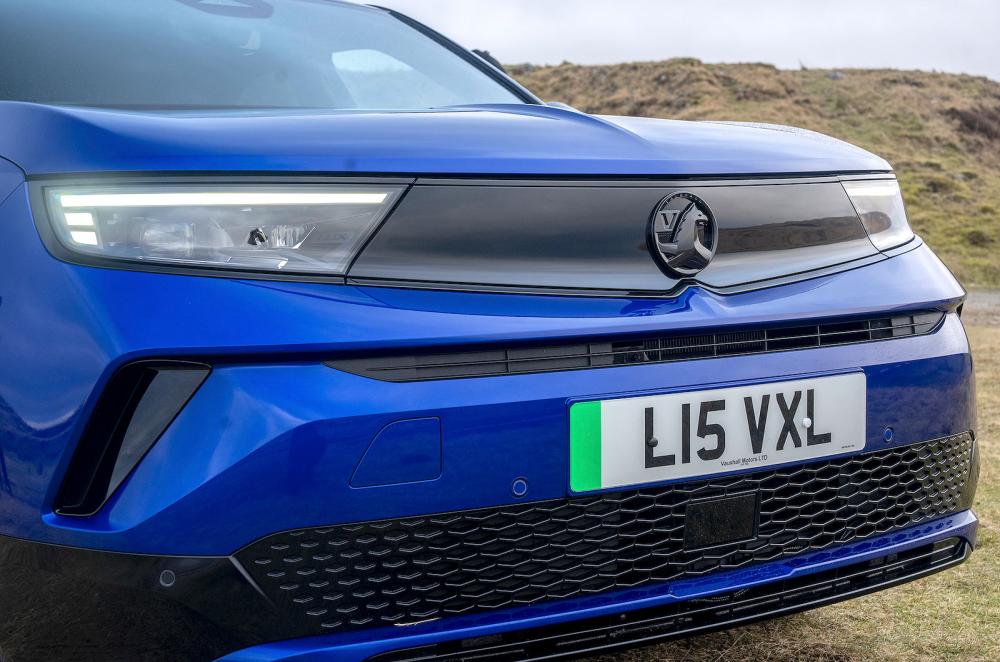 Vauxhall Mokka Electric front detail