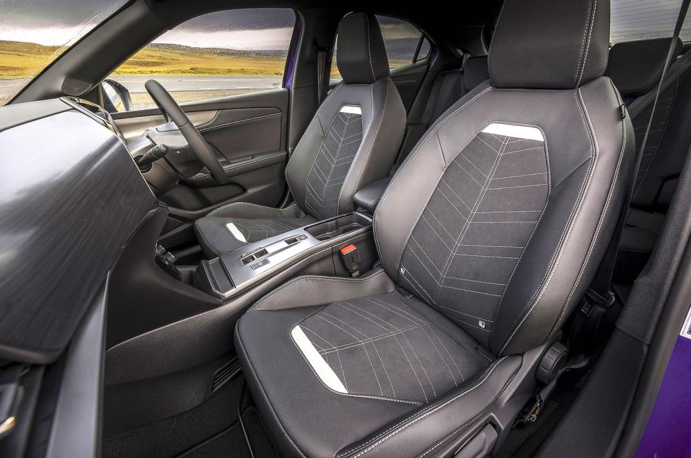 Vauxhall Mokka Electric front seats