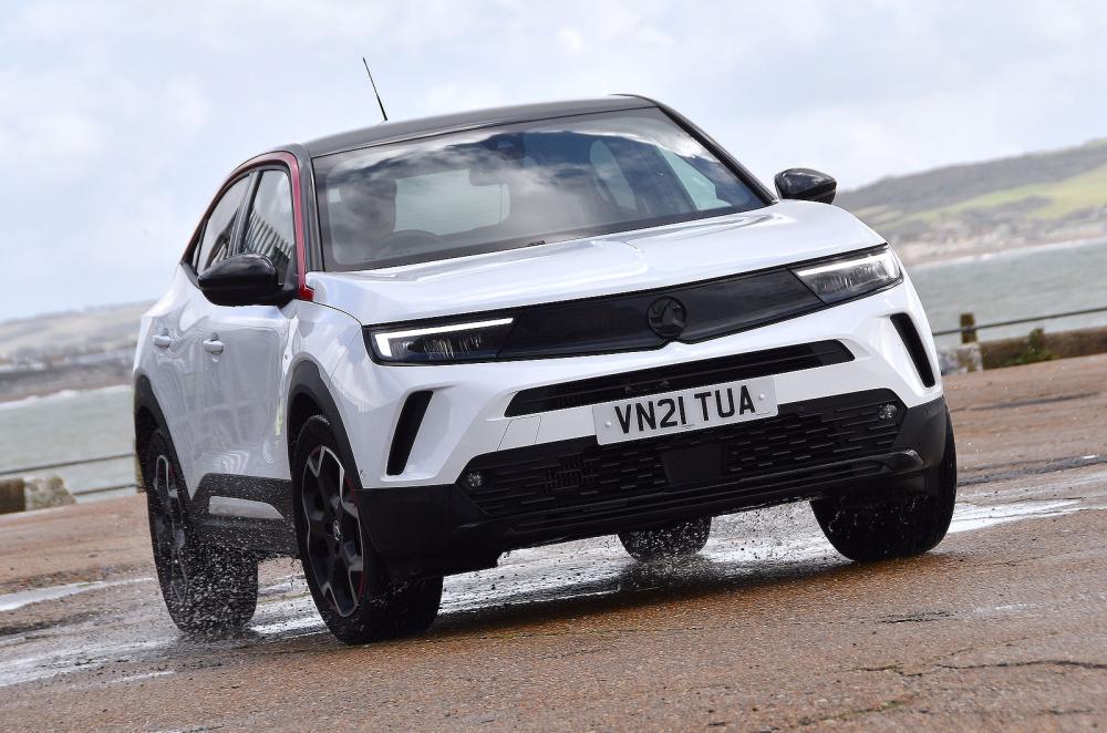 Vauxhall Mokka front cornering