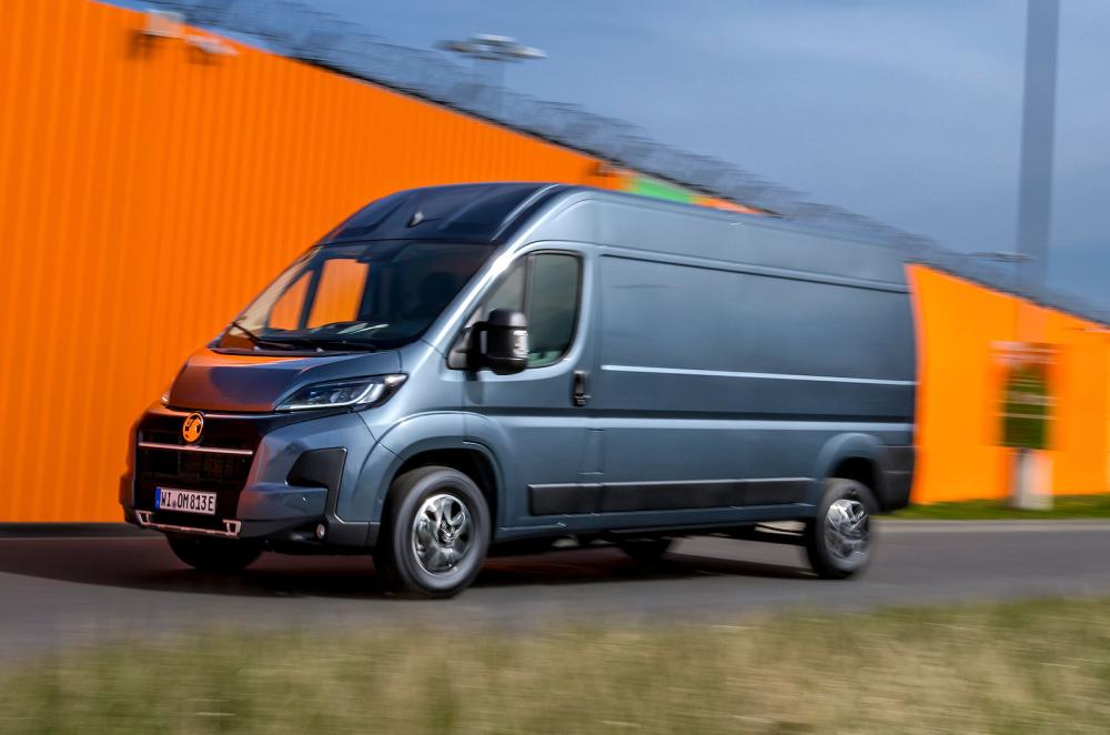 Vauxhall Movano left driving