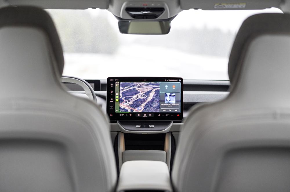 Volvo EX60 dashboard