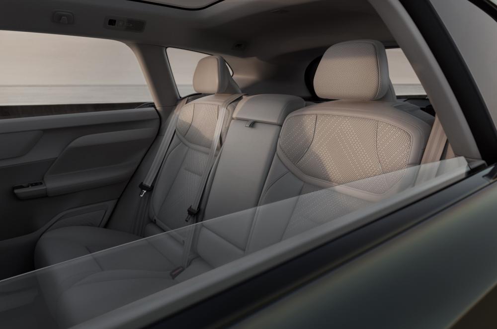 Volvo EX60 rear seats