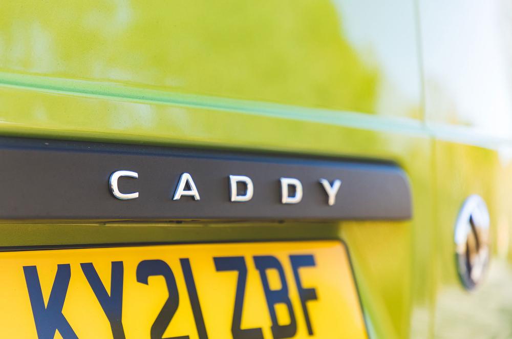 VW Caddy Cargo badge detail