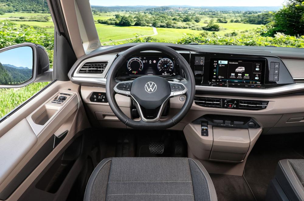 VW California Ocean dashboard