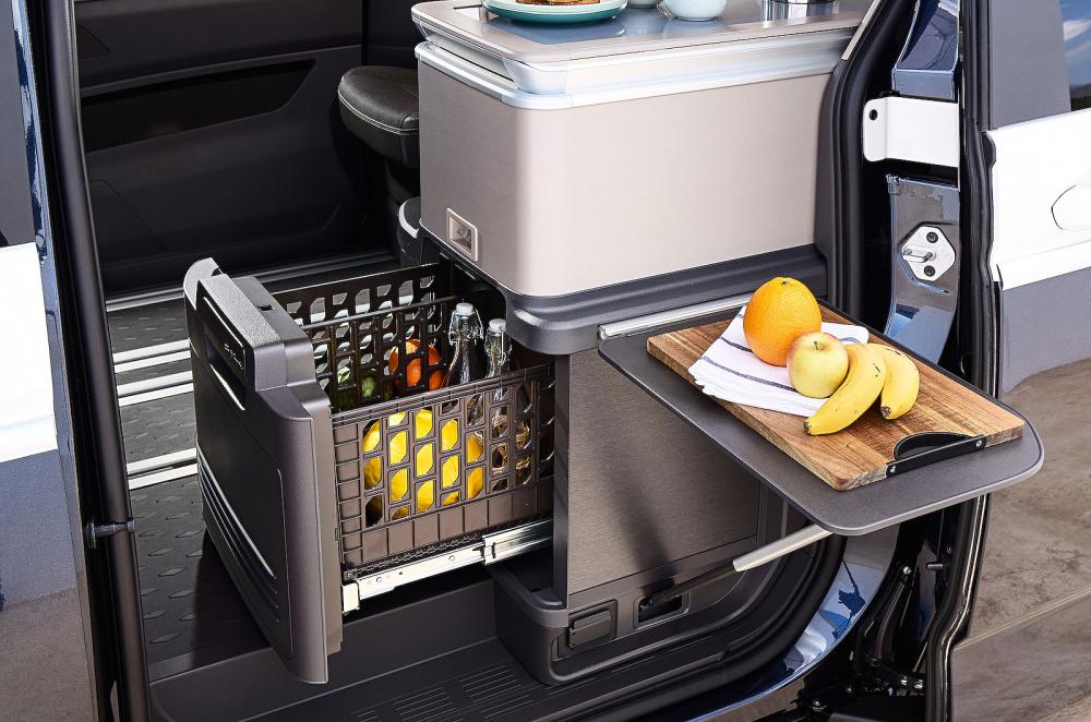 VW California Ocean interior storage