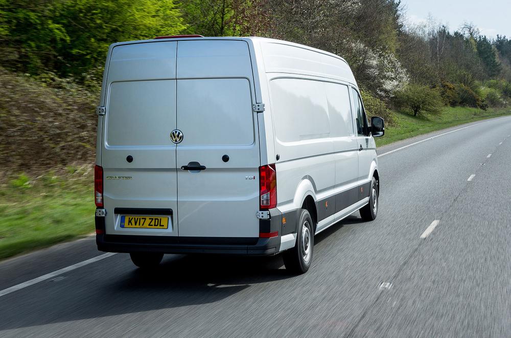VW Crafter rear right driving