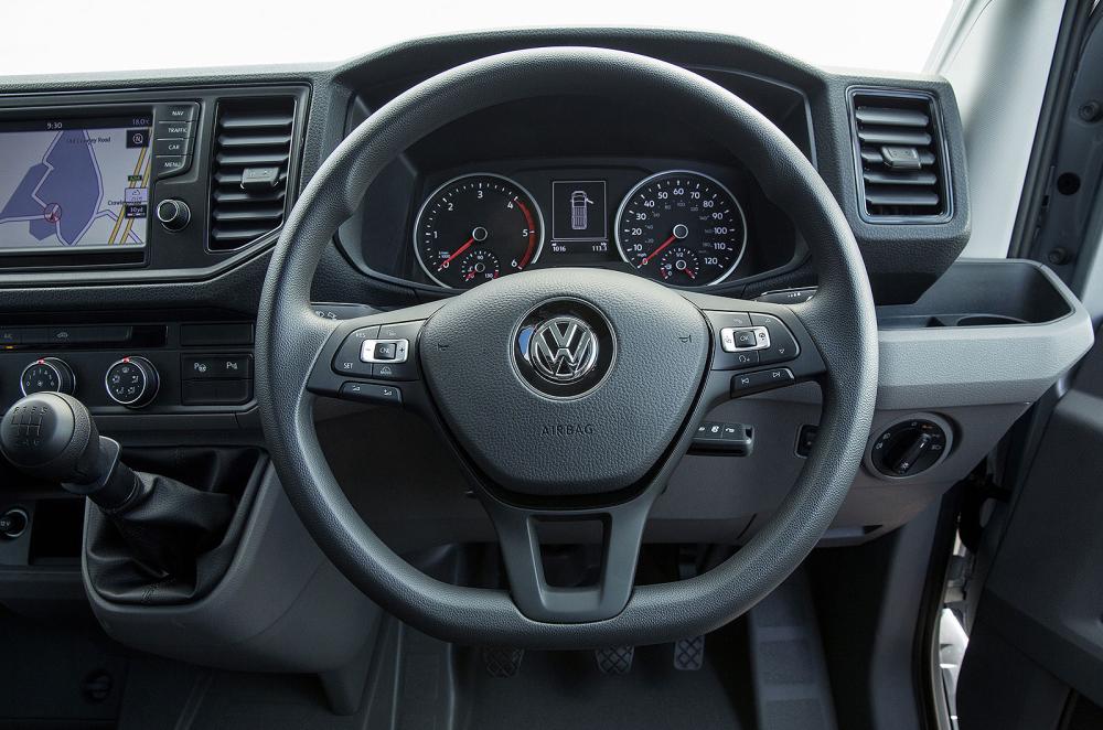 VW Crafter interior steering wheel