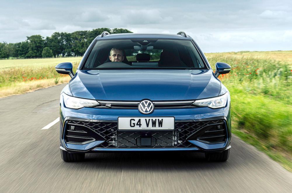 VW Golf Estate front driving