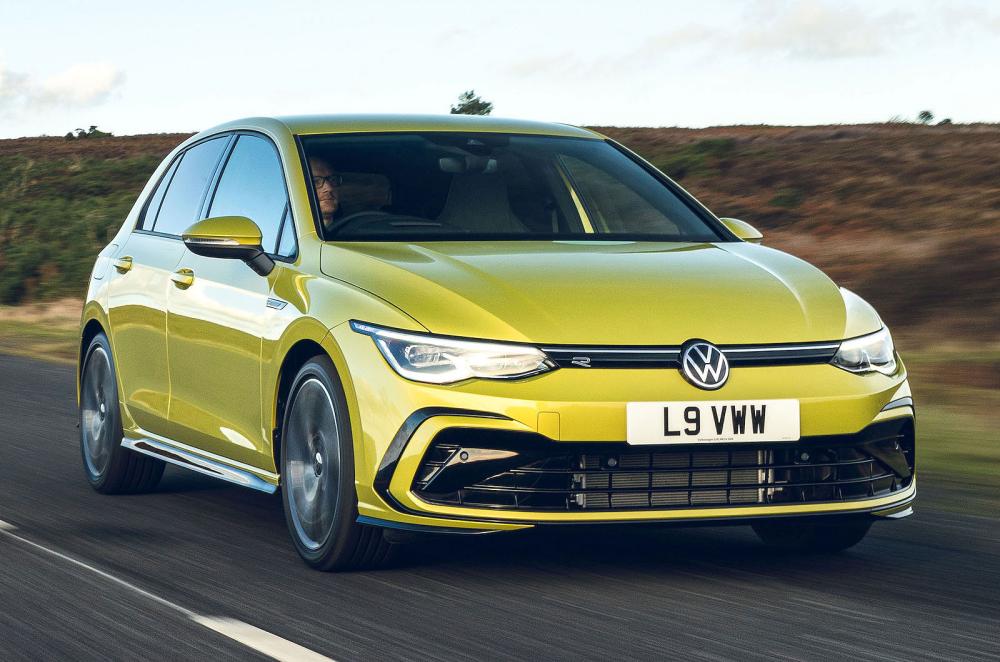 VW Golf front right driving