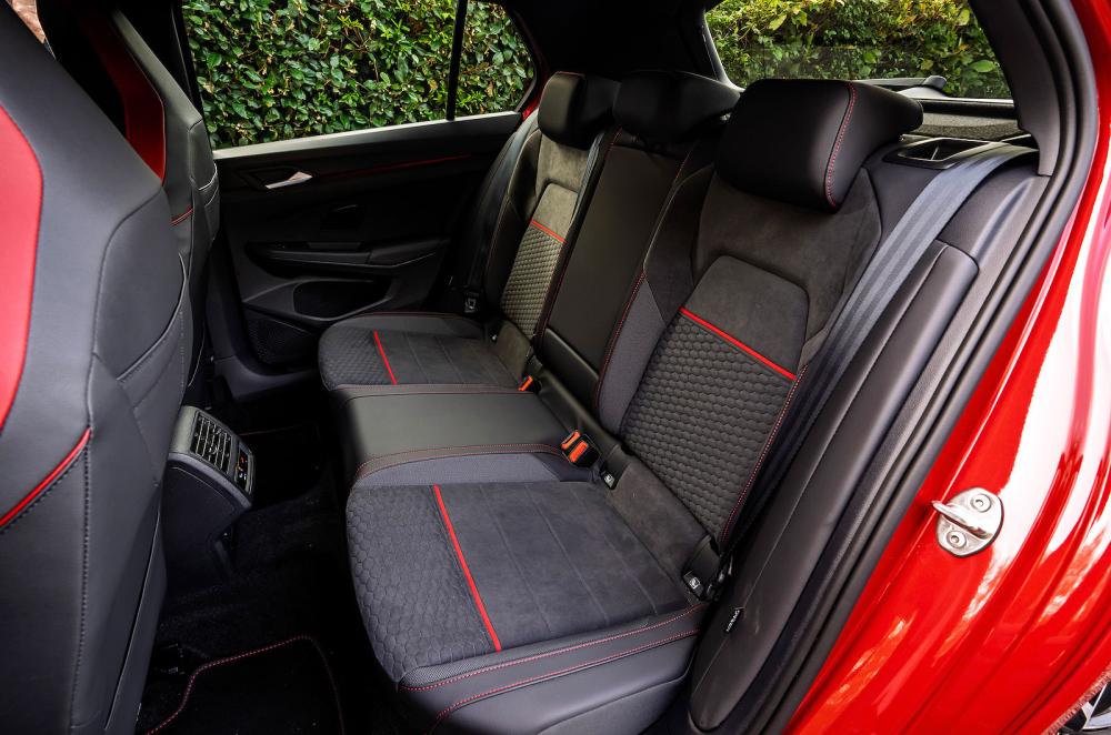 VW Golf GTI back seats