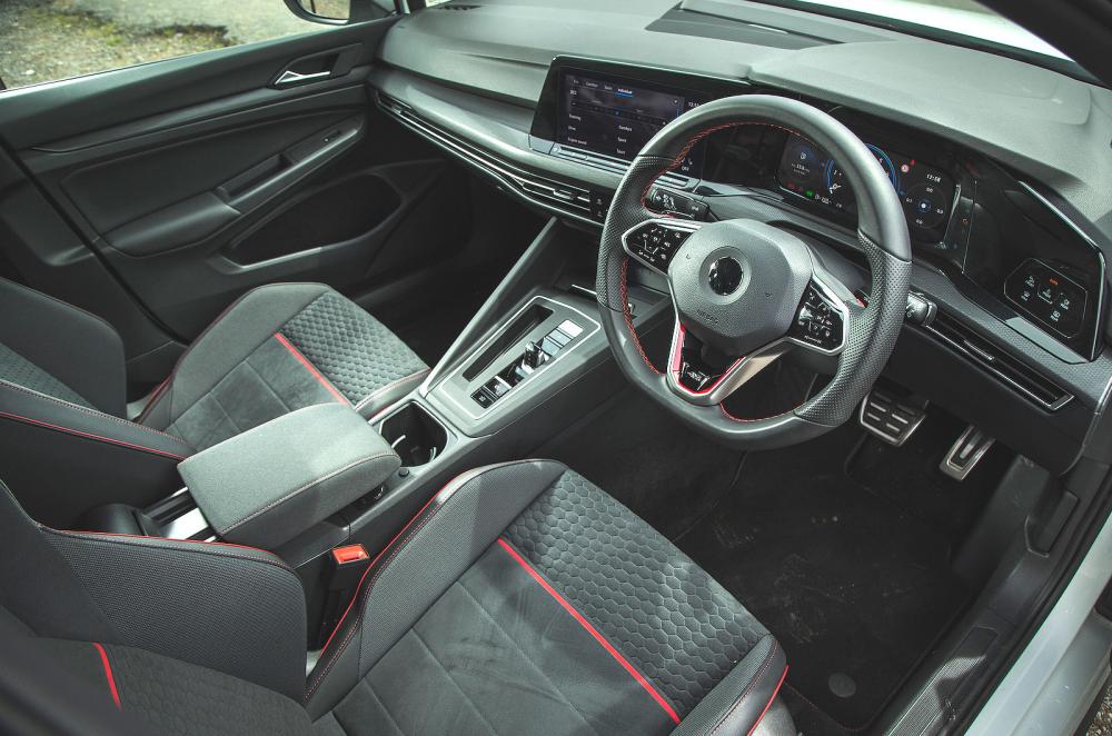 VW Golf GTI front seats