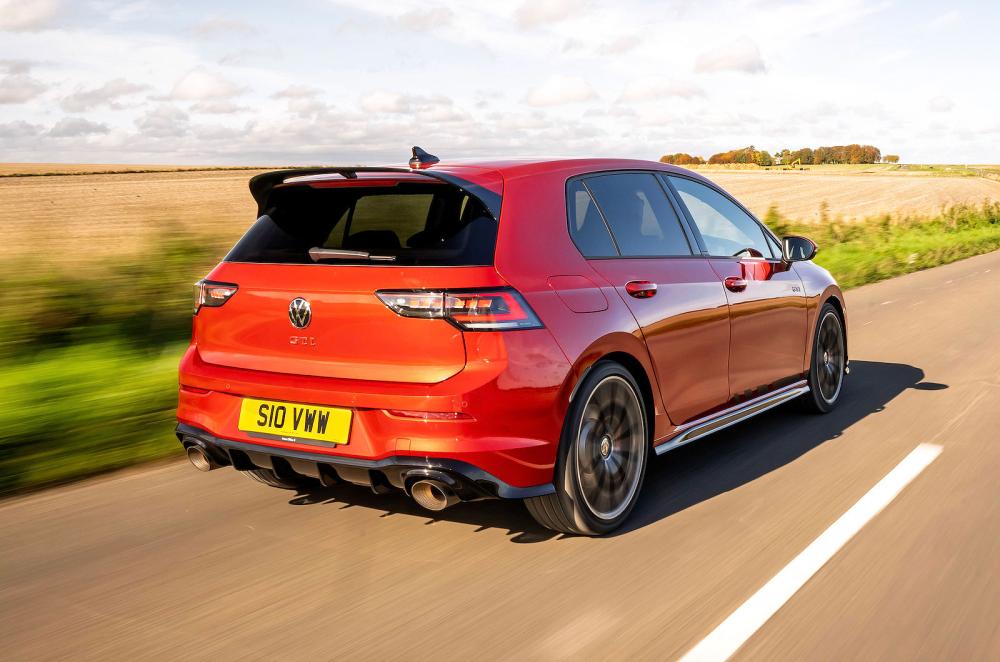 VW Golf GTI rear right driving