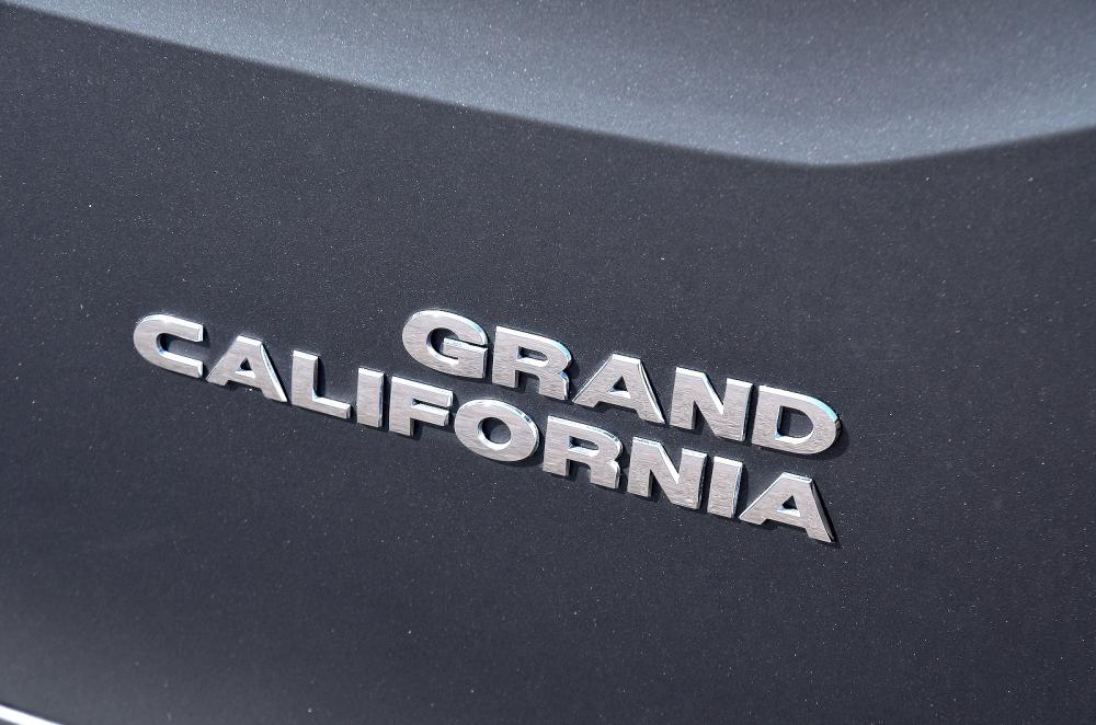VW Grand California badge detail